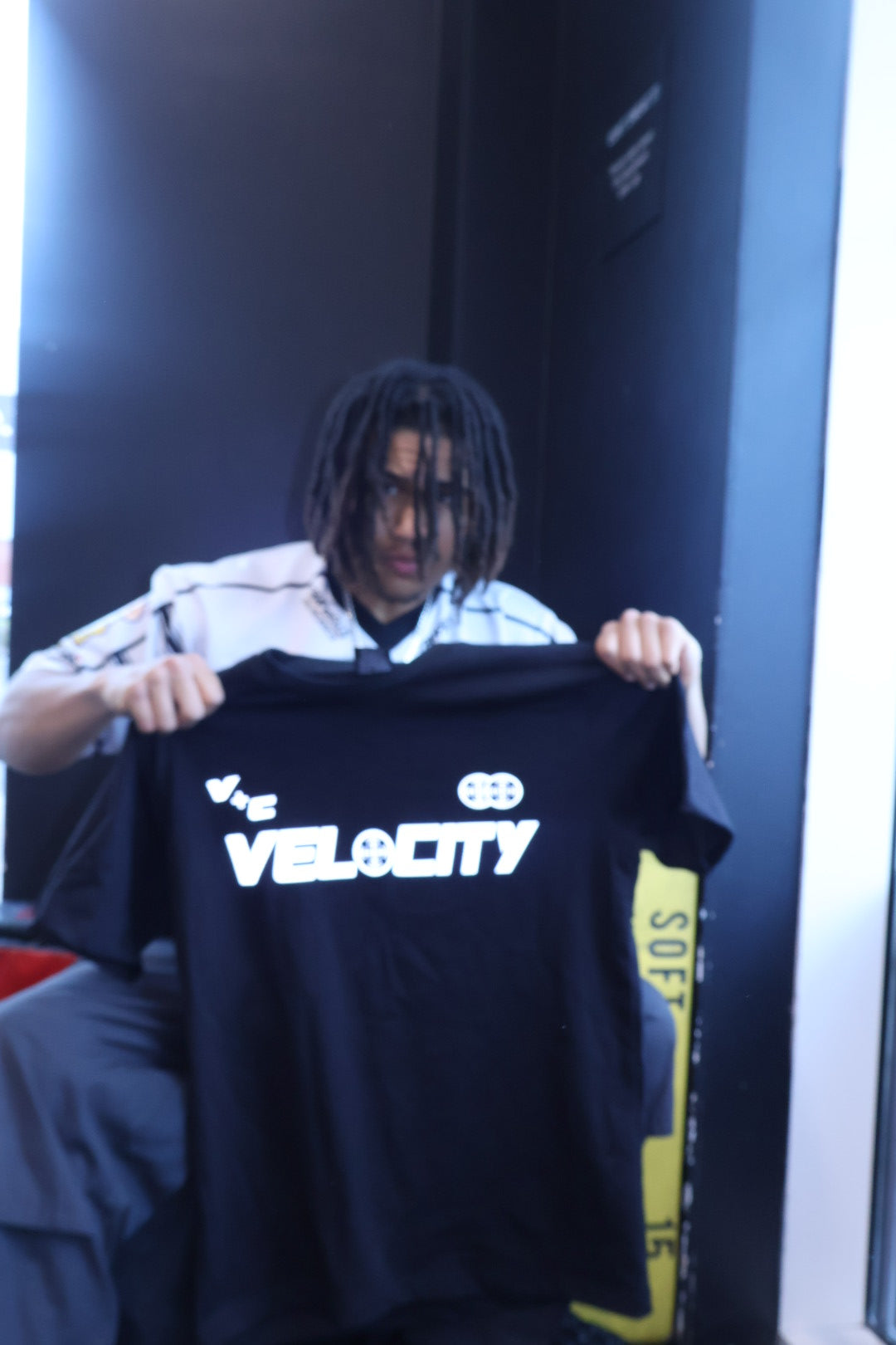 Bright light velocity tee